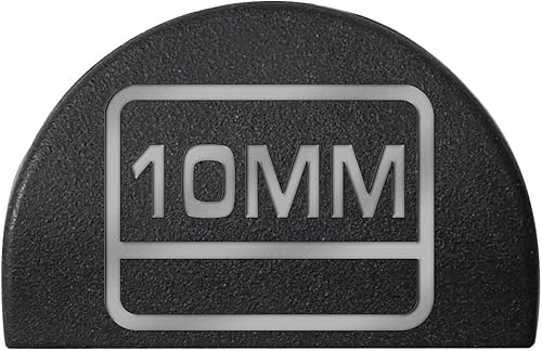 Miniatura 94 de NDZ Performance JP1 - Enchufe de agarre para Glock 17 19 21 22 23 24 31 32 34 35 38 Gen 1-3 pulgadas .40 .357 0.394 in .45 ACP relleno láser grabado