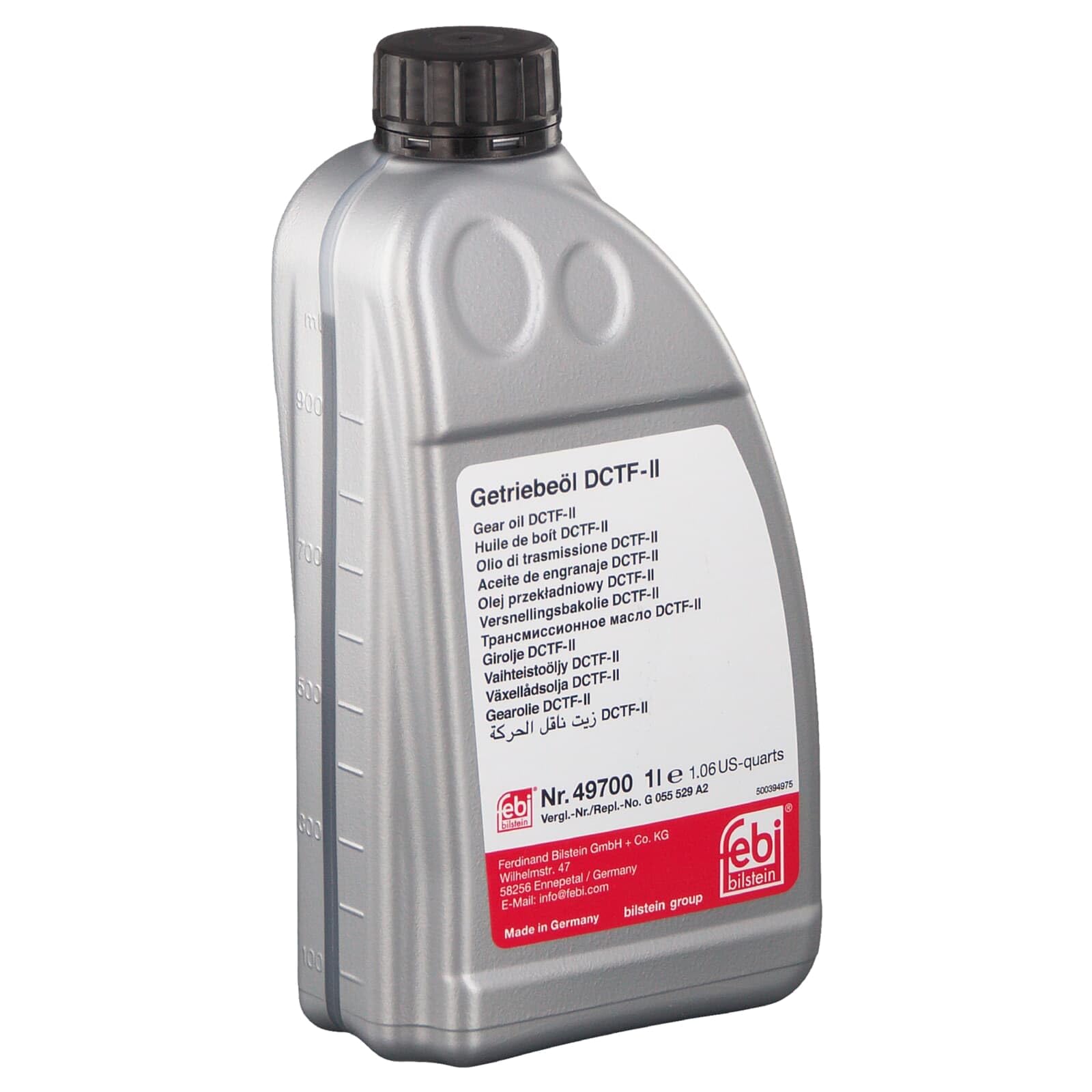 febi bilstein 49700 Gear Oil for direct shift gearbox, pack of one