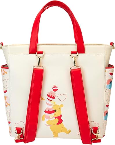Miniatura 6 de Loungefly Disney Winnie The Pooh Love - Mochila convertible y bolsa de mano