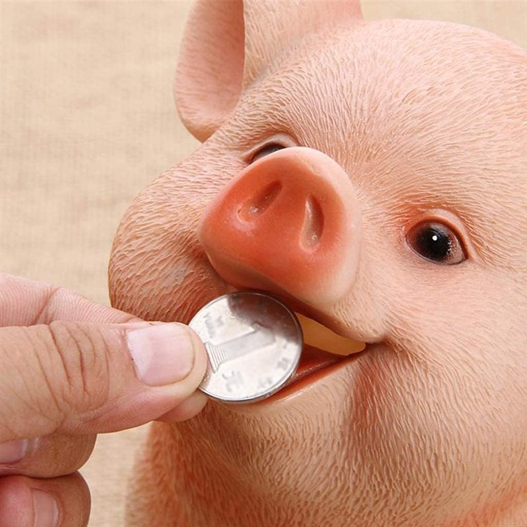 貯金箱/貯金箱 コインと現金を節約 プラスチックノベルティブタ(D)(C) Amazon.co.jp: 貯金箱 貯金箱 ギフト かわいいブタの貯金箱  壊れない貯金箱 小型教育用キッズ クリアプラスチック貯金箱 節約コインボックス 男の子 女の子 貯金箱 (Color : Large E) : ホビー