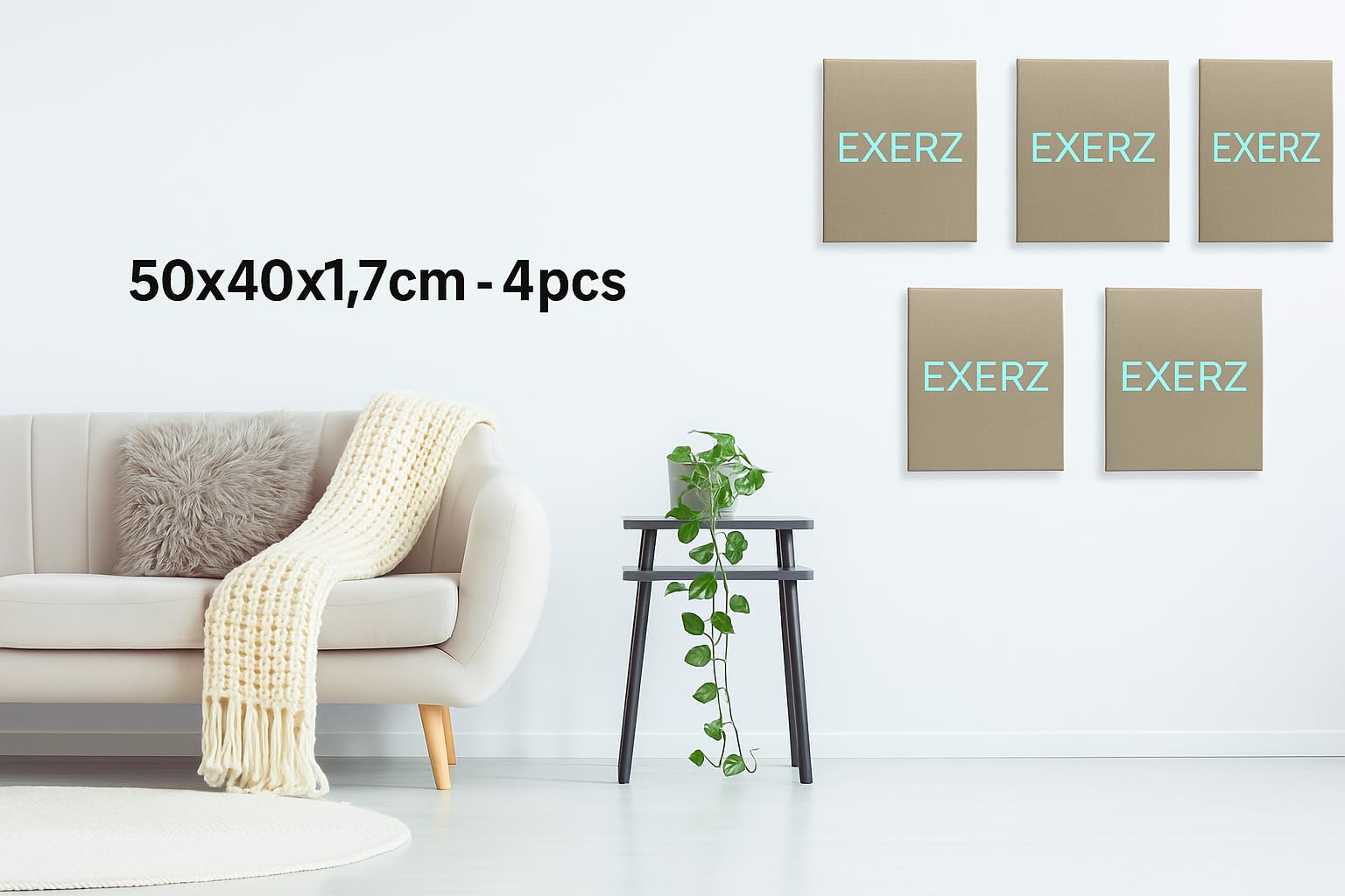 Exerz 40x50 cm Leinwand mit Leinenrahmen – Bild 8