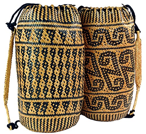 Guru Shop Trenzado Mochila étnica de Indonesia  Unisex: Adultos  Multicolor  Tamaño:One