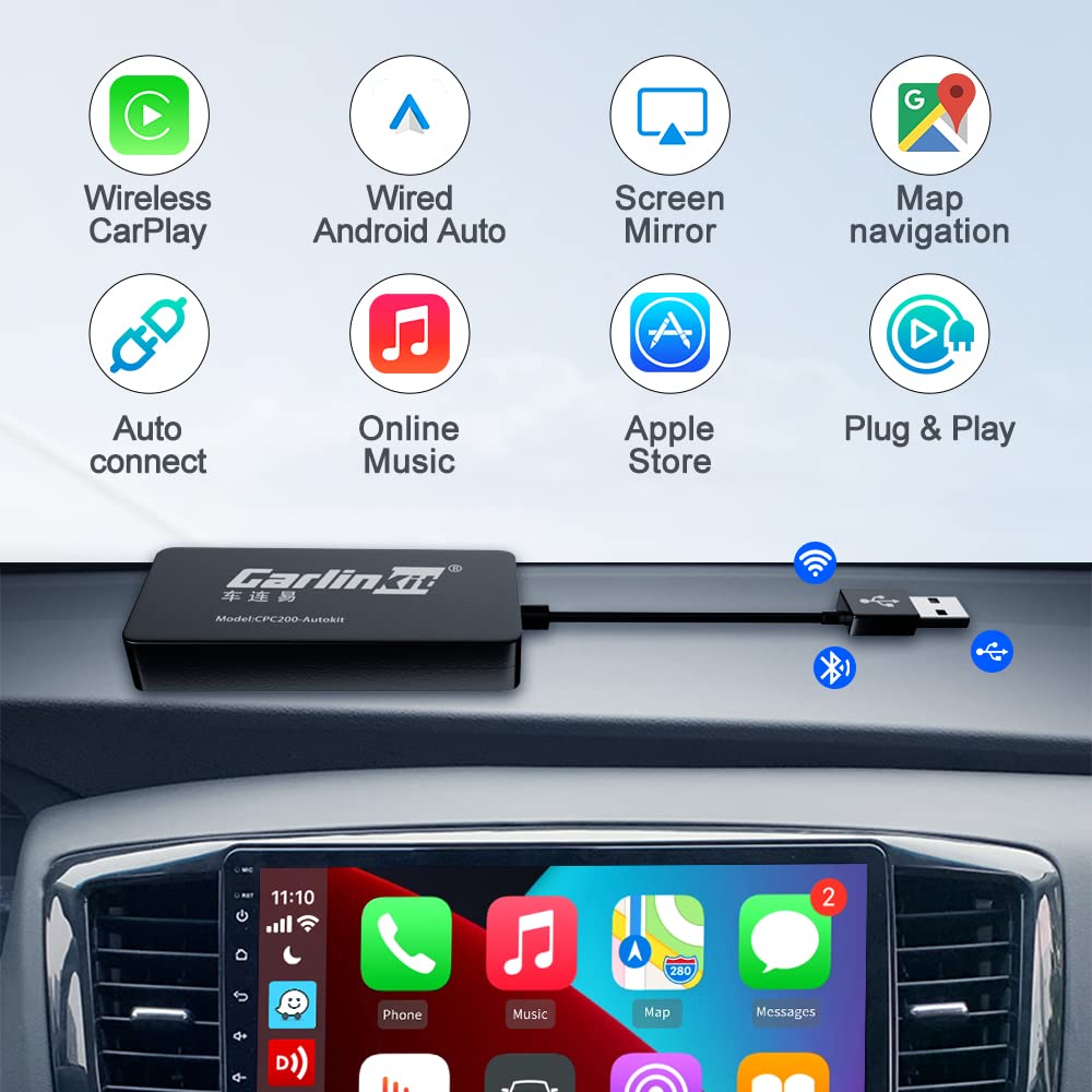 Buy 2022 CarlinKit USB dongle(CPC200Autokit),For Aftermarket Android