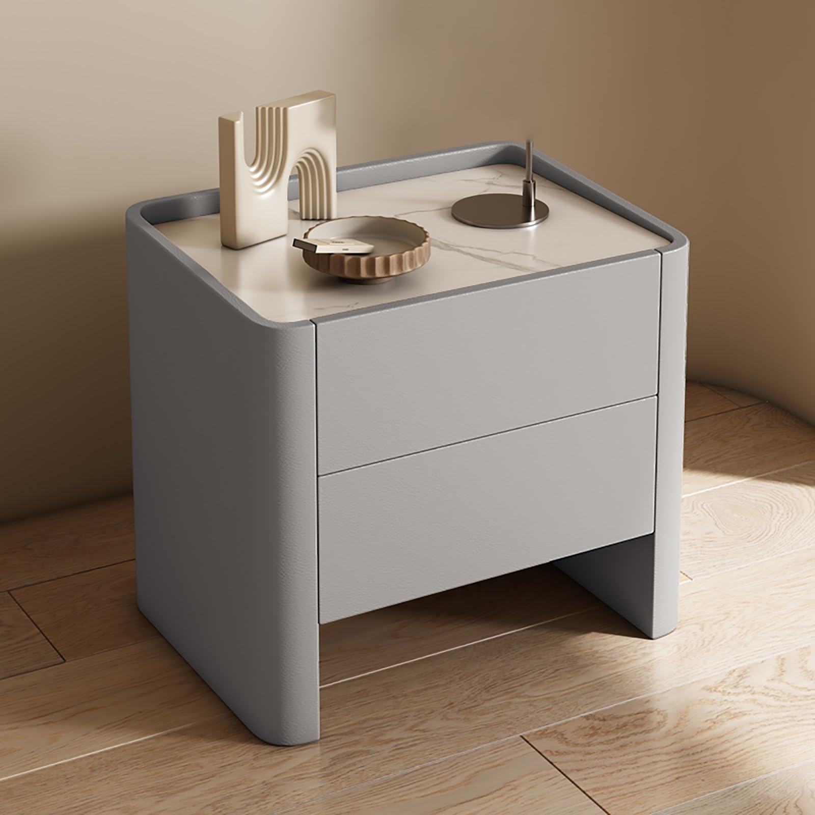 Table de chevet en bois massif et design moderne haut de gamme pour adulte