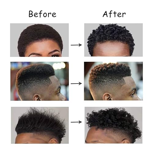 Miniatura 6 de 2 esponjas para rizar el cabello, cepillo mágico de peluquero, esponja para rizar rastas de bloqueo de bobina afro, herramienta de cuidado de peine