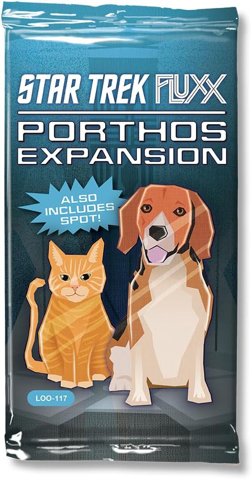 Star Trek Fluxx Porthos Expansion - Versatile Integration with Lighthearted Characters