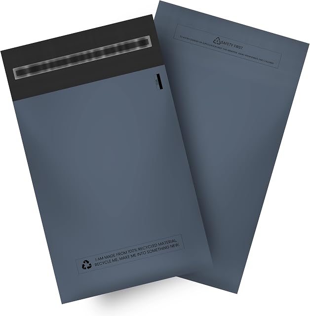 DVIVA 50pcs Postage Bags, Mailing Bags 9"x12" | Parcel Bags for Posting Clothes | Medium Postage Bags for Parcels, Medium Poly Mailing Bags | Packaging Bags, Postal Bags, Shipping Bags