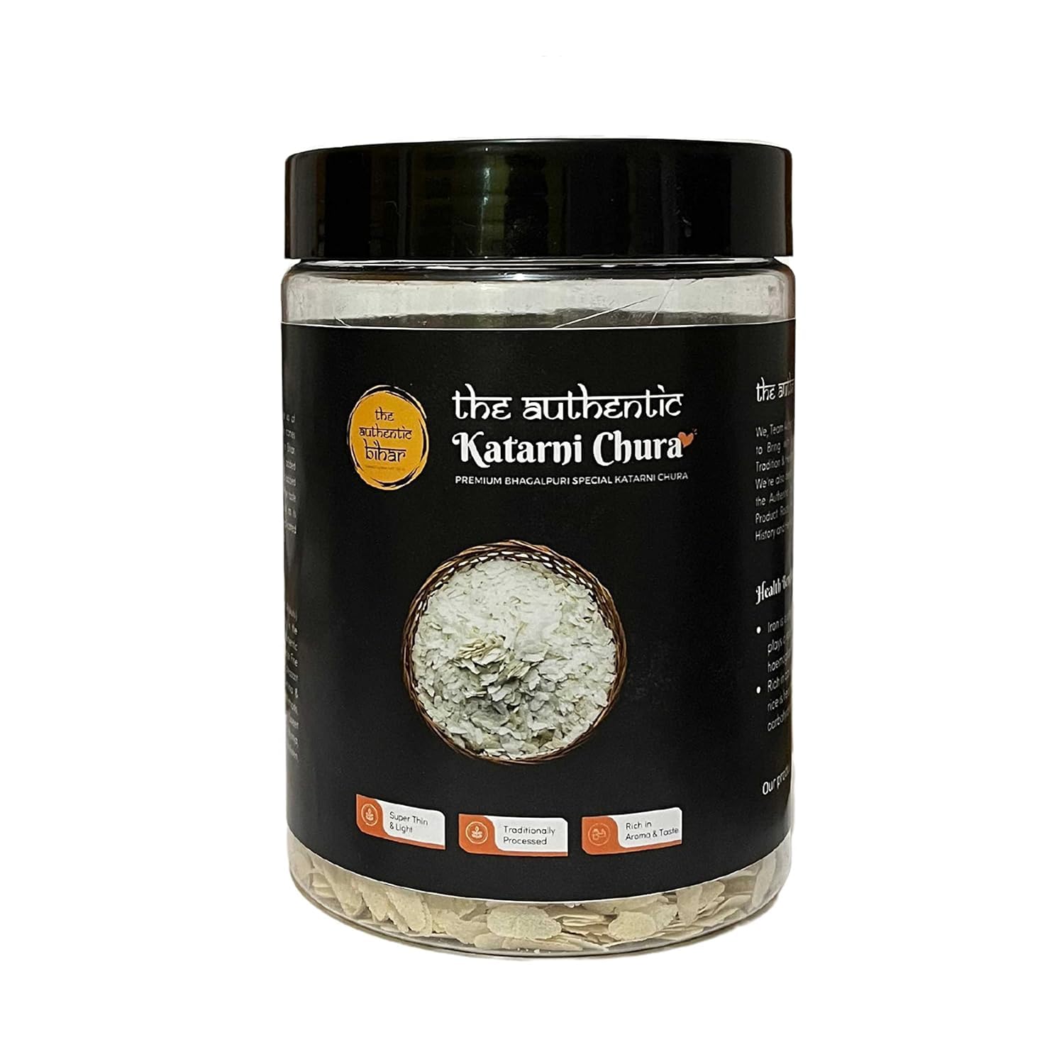 The Authentic Bihar Bhagalpuri Katarni Chura (Poha, Flattened Rice) | Local Relish of Bihar enriched with Natural Fragrance, Excellent Aroma & Taste (1000 G)