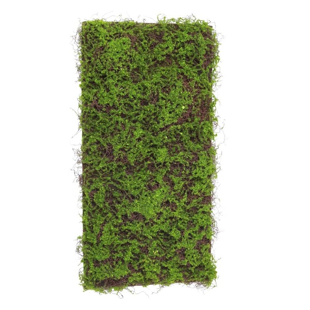 YAHOME Artificial Fake Moss Wall Mat Simulation Plants Decor Green Moss Lawn Landscape Synthetic Grass for Decoration Wall Greenery Backdrop