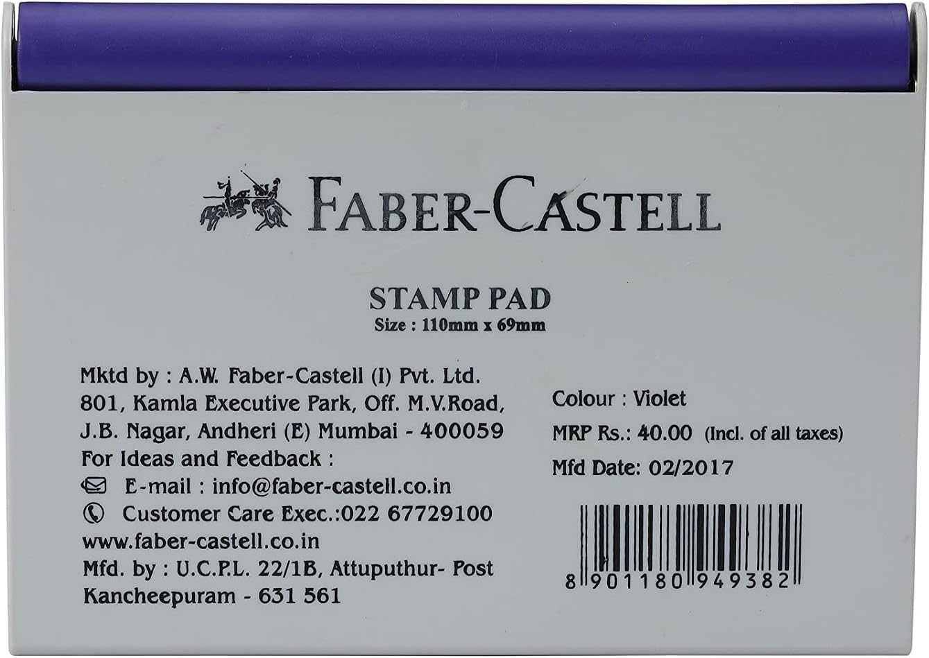 Faber-Castell Stamp Pad - Medium (Violet)