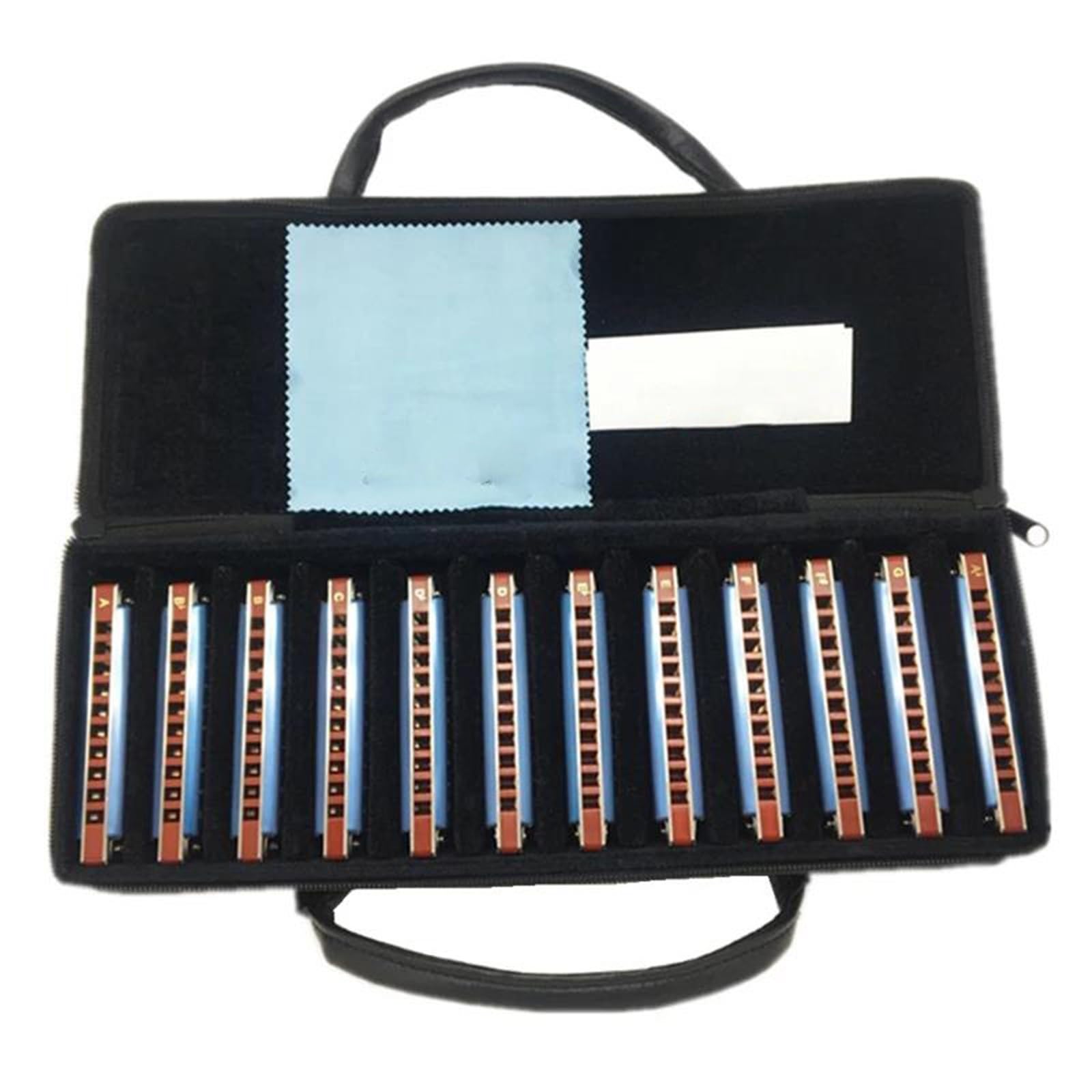 Harmonijka Ustna 10 Otworów 12 Klawiszy C/D/E/F/G Paddy Blues Harp Diatonic(Paddy)