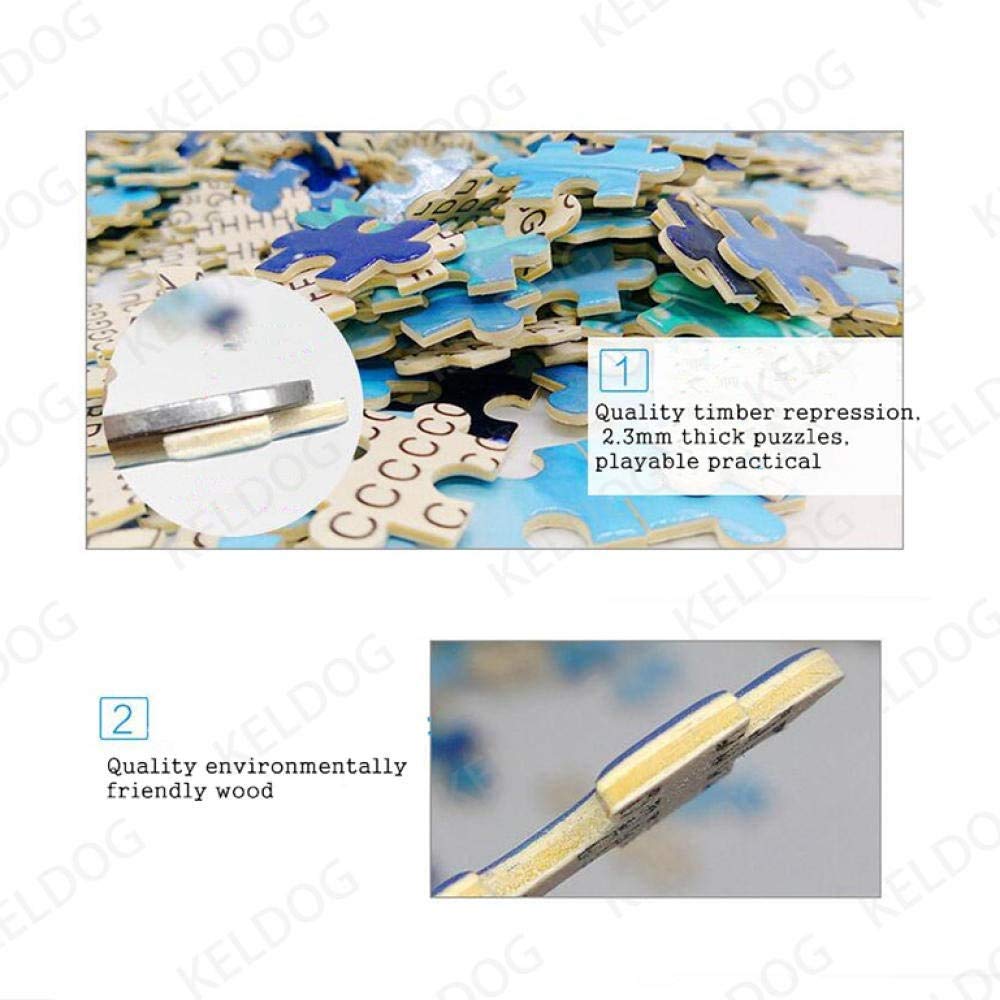 Puzzle 1000 Stücke, Spiel Puzzles Puzzle, Holz Puzzles World Of Warcraft 8.0 Kartenbild, Diy Dekompression Puzzles Spielzeug, Erwachsene/Kinder Puzzles Puzzles Puzzles Für Erwachsene