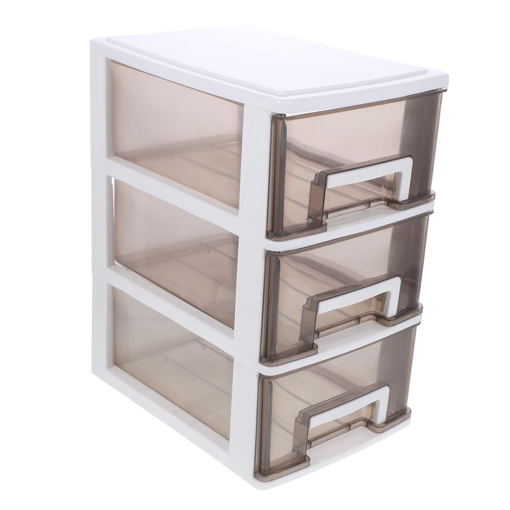 Armoire rangement plastique 3 tiroirs moyenne taille pour organisateur cosmétique