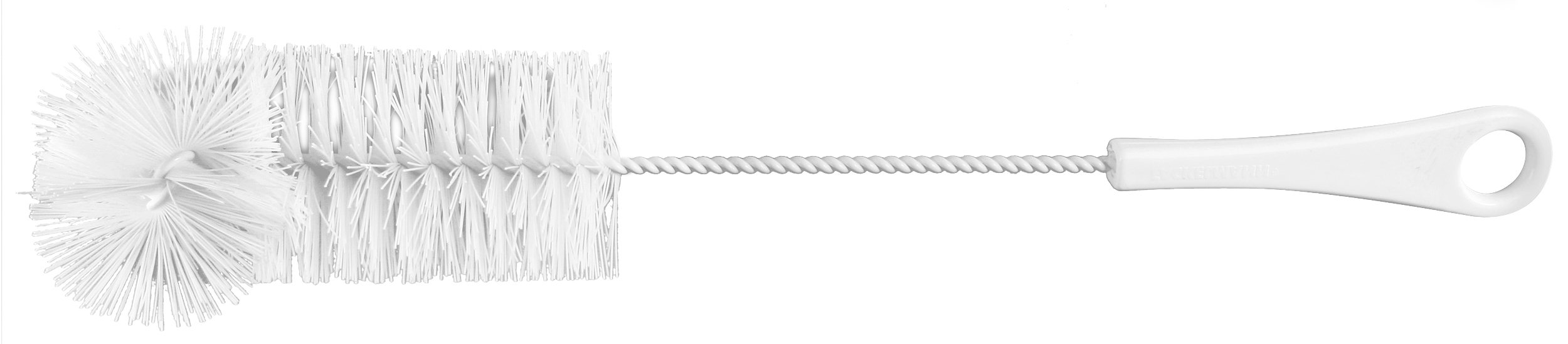 FackelmannBottle Brush of Nylon, White, 33 x 5 x 5 cm