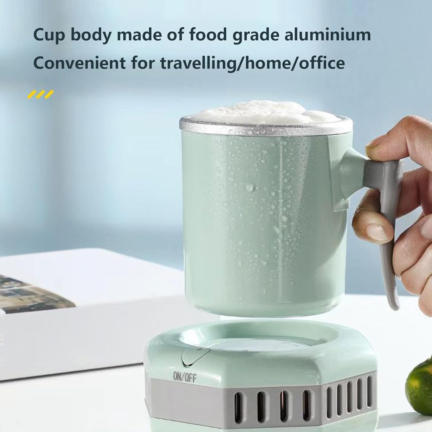 ビールジョッキクーラー、ポータブルコールドドリンクカップ冷蔵庫、ワインクーラー、110V/220V、36W電力、LEDディスプレイ、