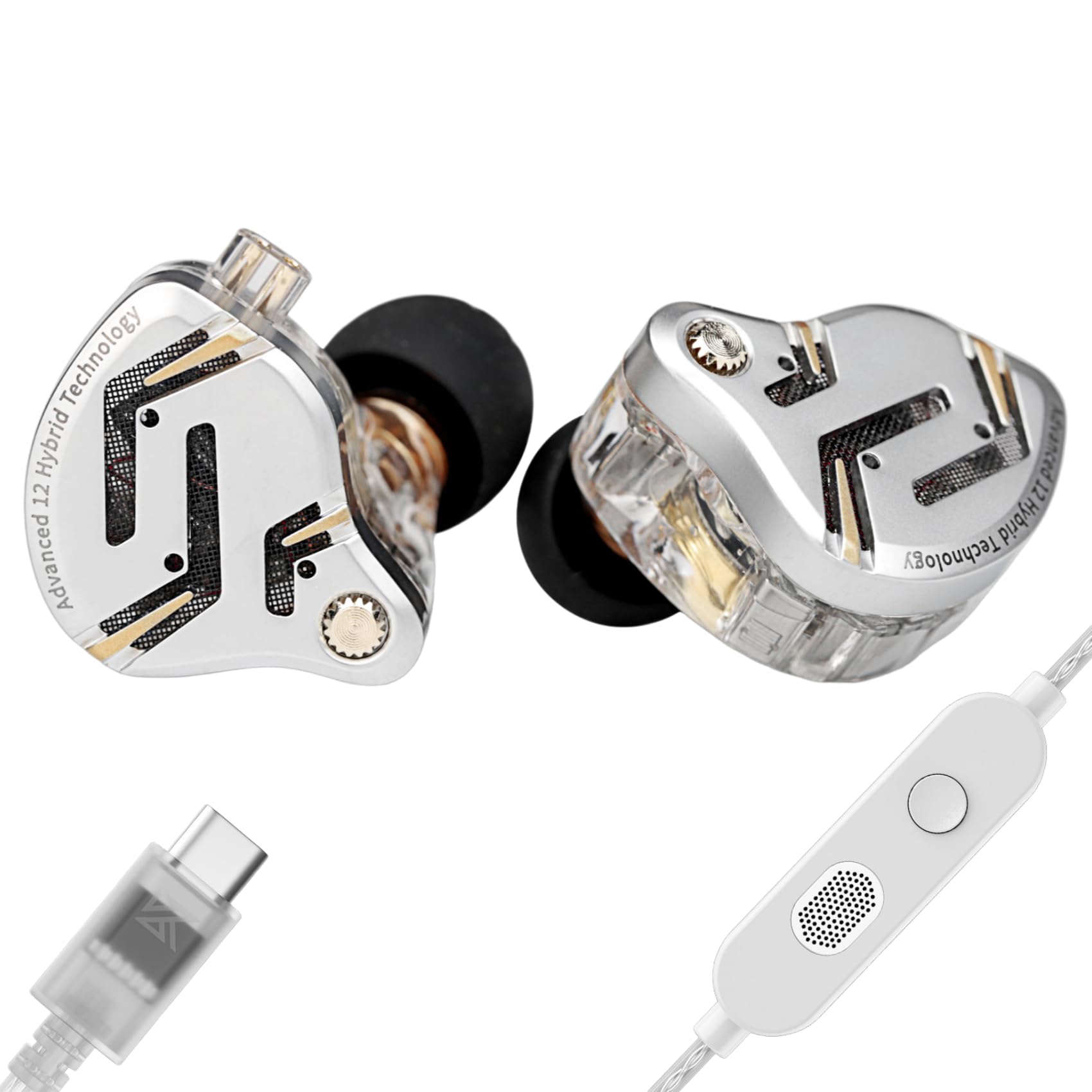 Amazon.com: KZ ZS12 PRO 2 USB C Wired Headphones Type-C in Ear