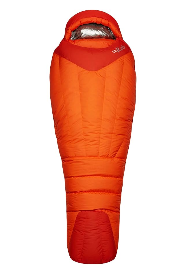Rab Andes Infinium Down Sleeping Bag - Lightweight Windproof Mummy Sleep Sack for Climbing Mountaineering