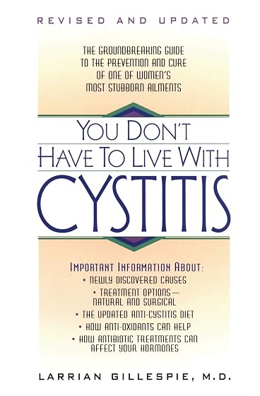 You Don't Have to Live with Cystitus Rv