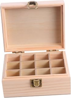 FOMIYES 2pcs Box Essential Oil Box Essential Oils Travel Essential Oil Carrying Holder Essential Oil Bottle