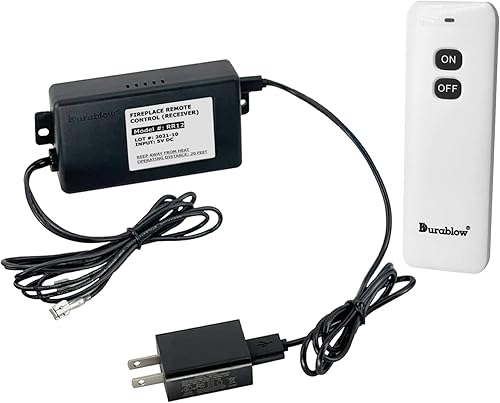 Miniatura 11 de Kit de control remoto para chimenea a gas Durablow TL1001 para válvulas de gas solenoide de cierre (Reemplazo para Sky-CON, CON-1001)