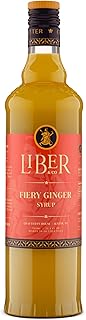 Liber & Co. Fiery Ginger Syrup - Made with 50% Organic Peruvian Ginger J...