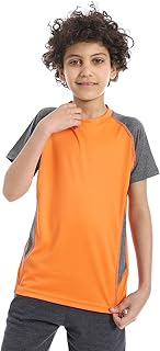 تيشرت رياضي للجنسين، متعدد الألوان، 8 سنوات