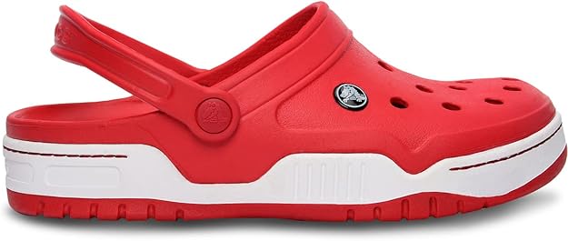 靴 crocs front court clog 26cm Amazon.co.jp: Crocs Uni Front Coat Clog, Red/White, 9 Women/7 Men