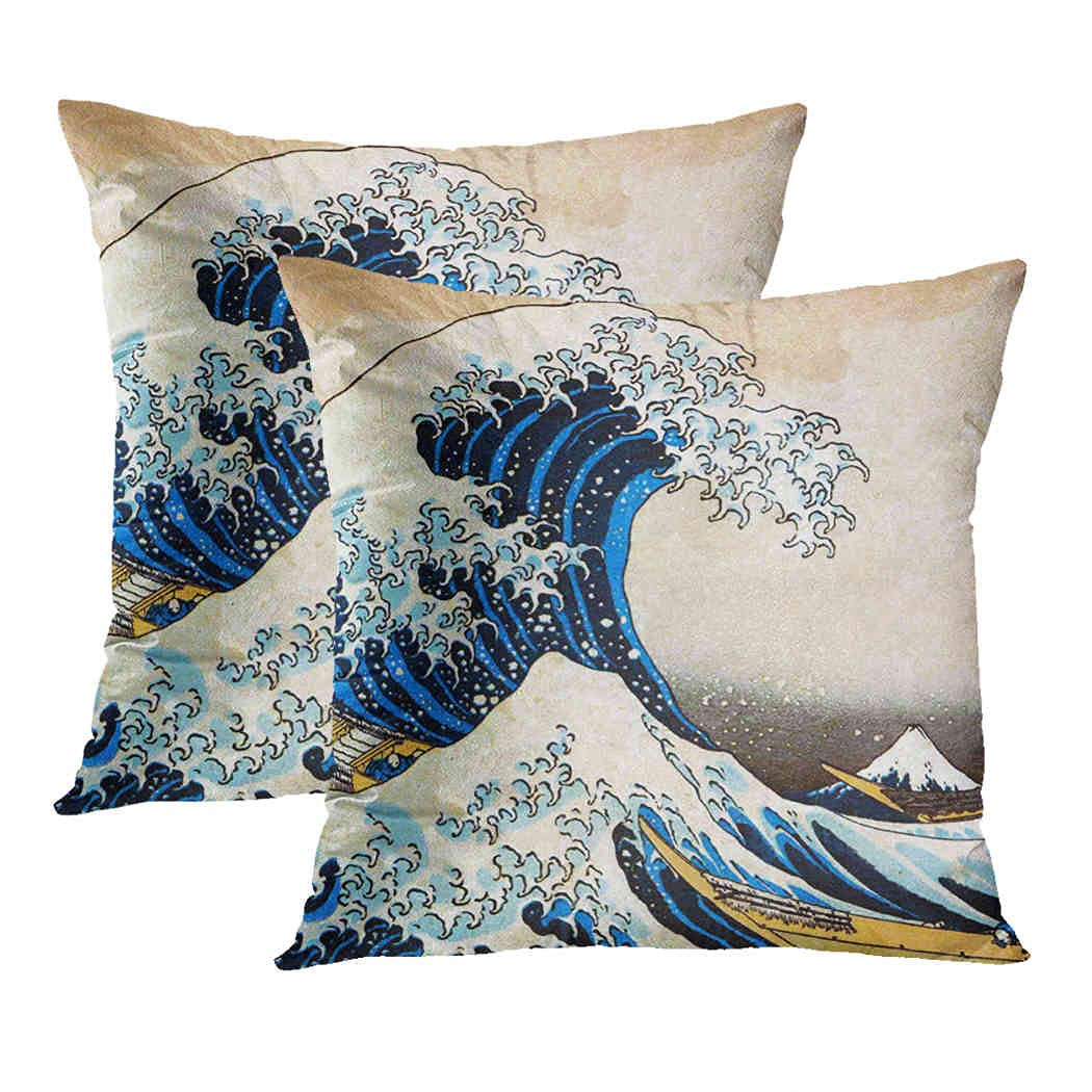 浮世絵 クッションカバー 扈三娘一丈青 浮世絵マン【クッションカバー