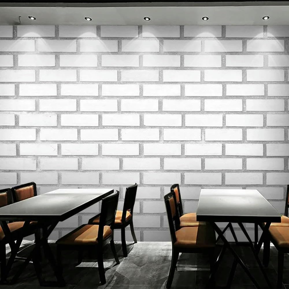 Papier peint 3D salon ZEZILE pour rénover un grand mur abîmé
