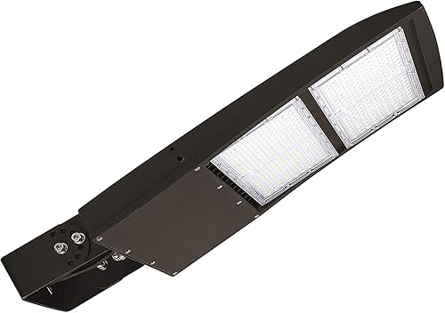 Vista 43 de LED Flying Direct luz LED para la calle, estacionamientos, postes, áreas exteriores, 5000k, DLC UL (café), 150.00watts, 480.00 volts 150 W