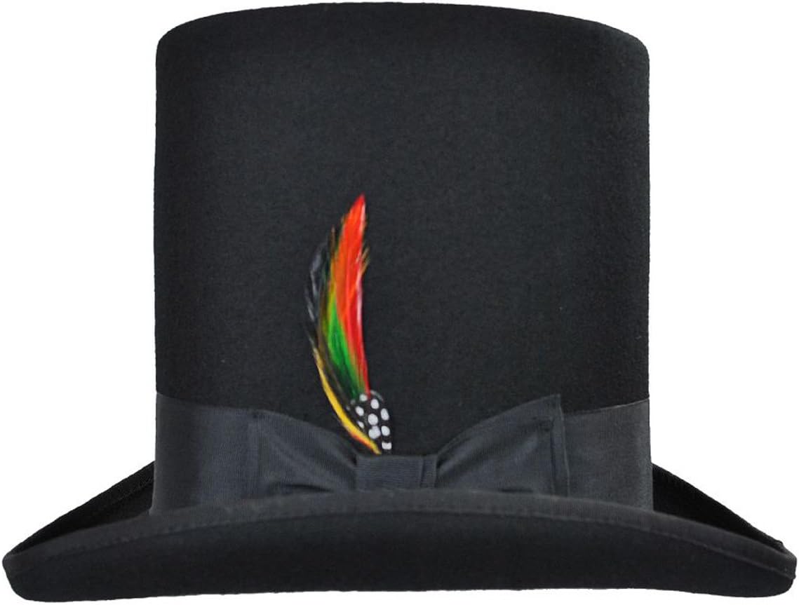 Stovepipe Wool Felt Top Hat