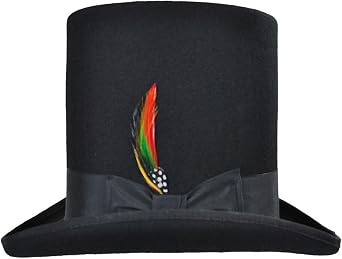 Stovepipe Wool Felt Top Hat