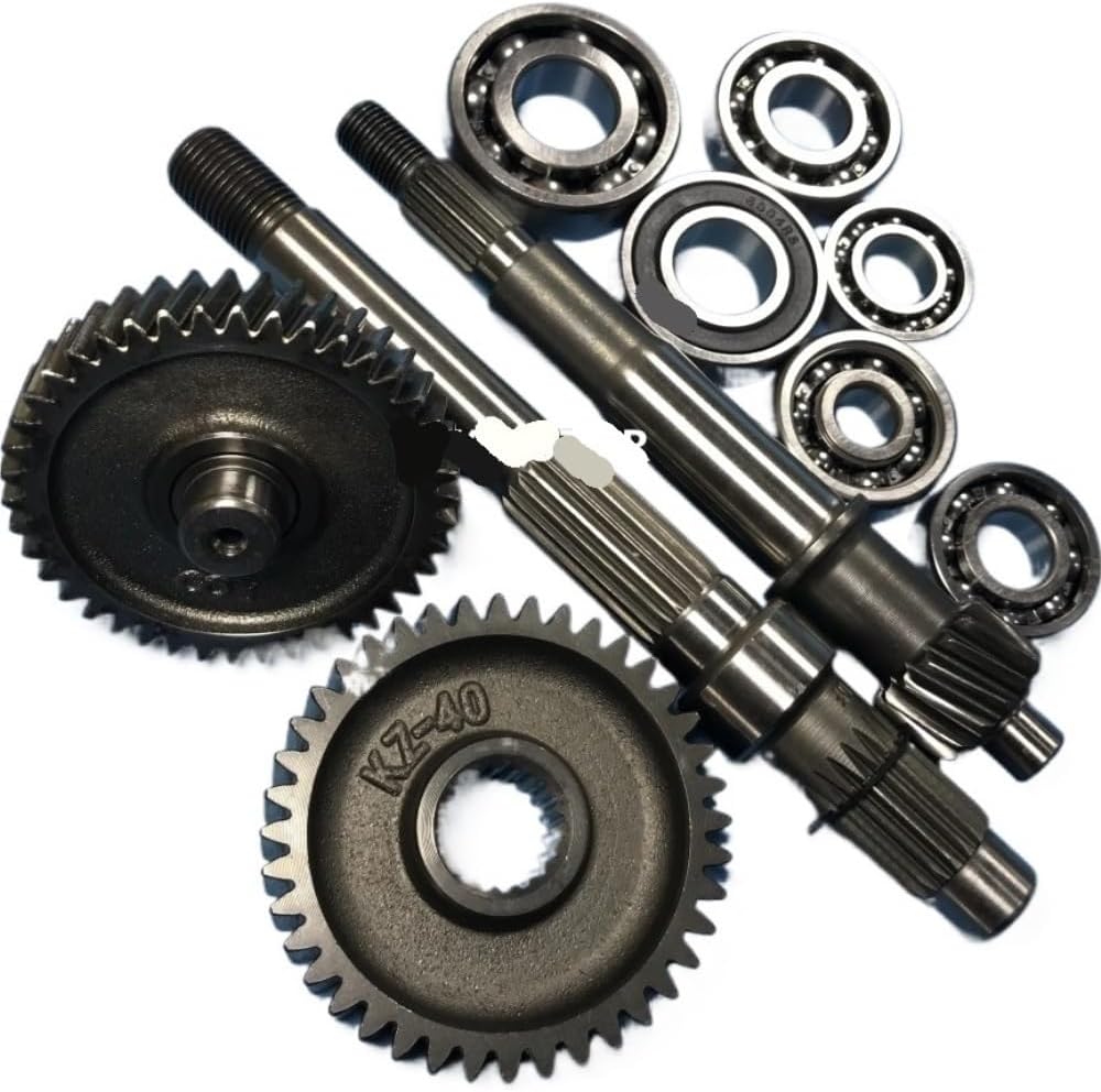 196MM Long Transmission Gear Gear Output Shaft Bearing For GY6 125CC 150CC 152QMI 157QMJ CP-EOT-002 ATV Scooter Go Kart Parts