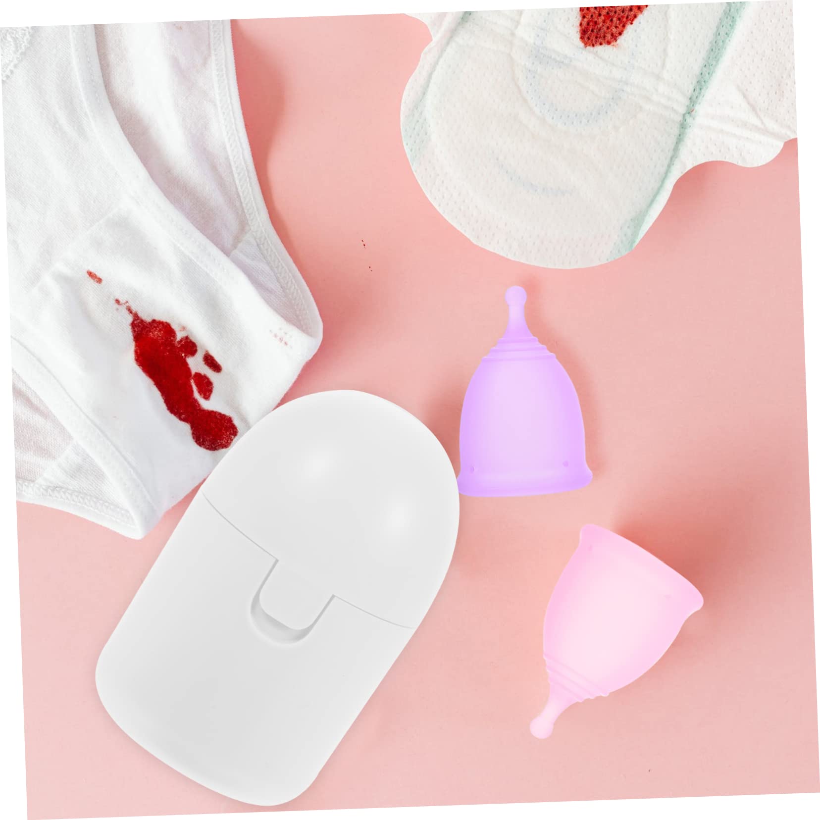 Baluue 10stücke Sterilisationsbox Für Menstruationstassen Tragbarer Dampfsterilisator Für Hygienische Aufbewahrung Und Für Periodenaccessoires Für Mikrowellengebrauch
