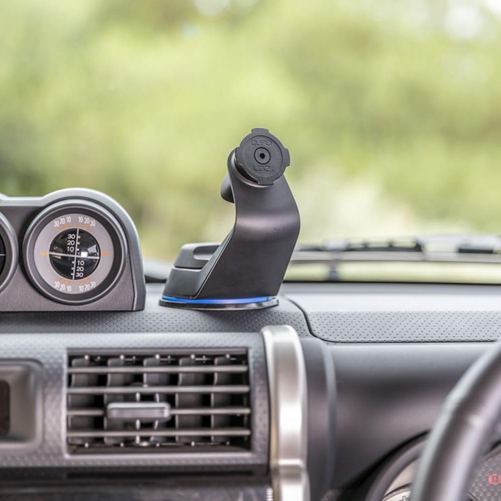 Quad Lock Windscreen/Dashboard Suction Phone Holder Mount Kit with Universal MAG Adapter