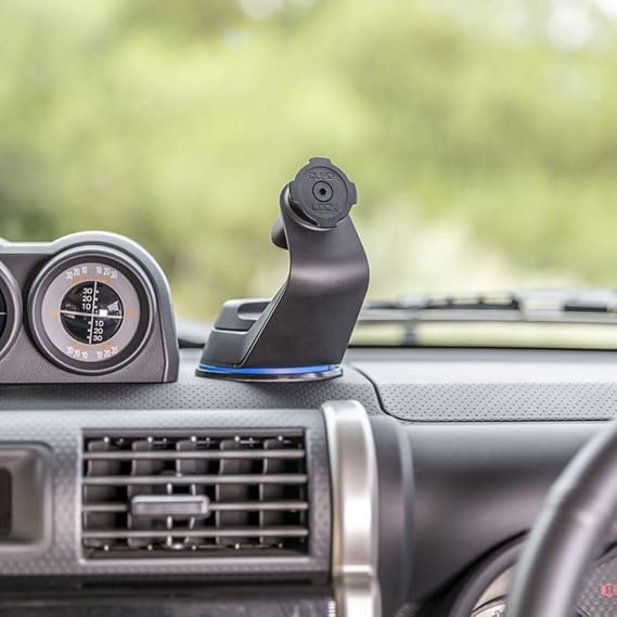 Quad Lock Windscreen/Dashboard Suction Phone Holder Mount Kit with Universal MAG Adapter