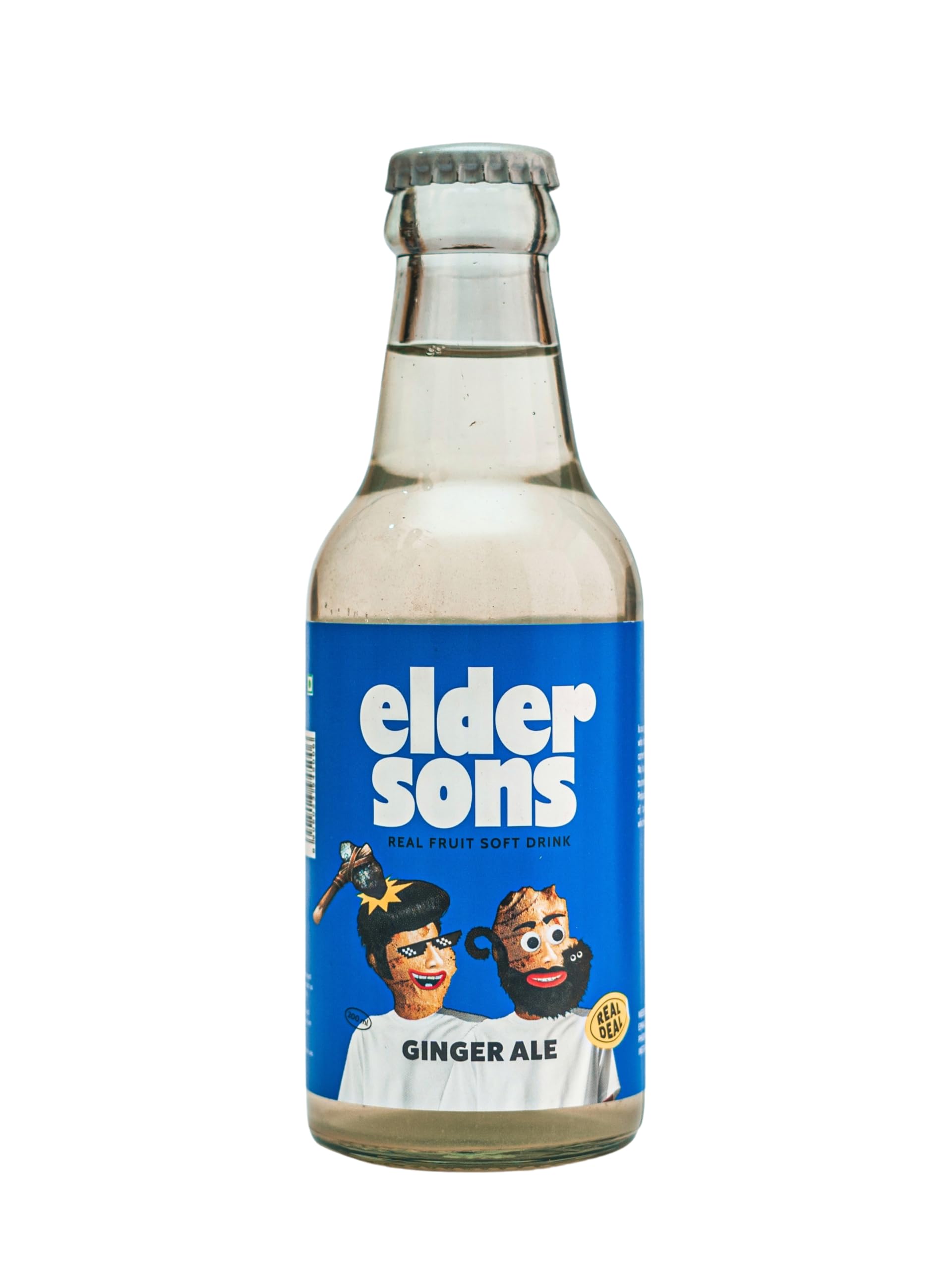 Eldersons Ginger Ale (Pack of 4 X 200Ml) | More Ginger Lesser Sugar | Only 57 Calories | Flavoured with Real Ginger Brew | Premium Soft Drink and Mixer-image-17