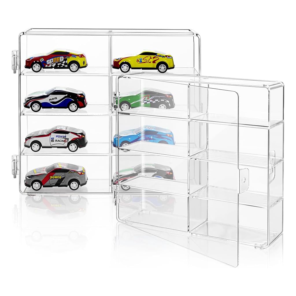 Display And Rack Car Racking Supvox® Car Models Display Rack, 4-tier, 8-Compartment Design ...
