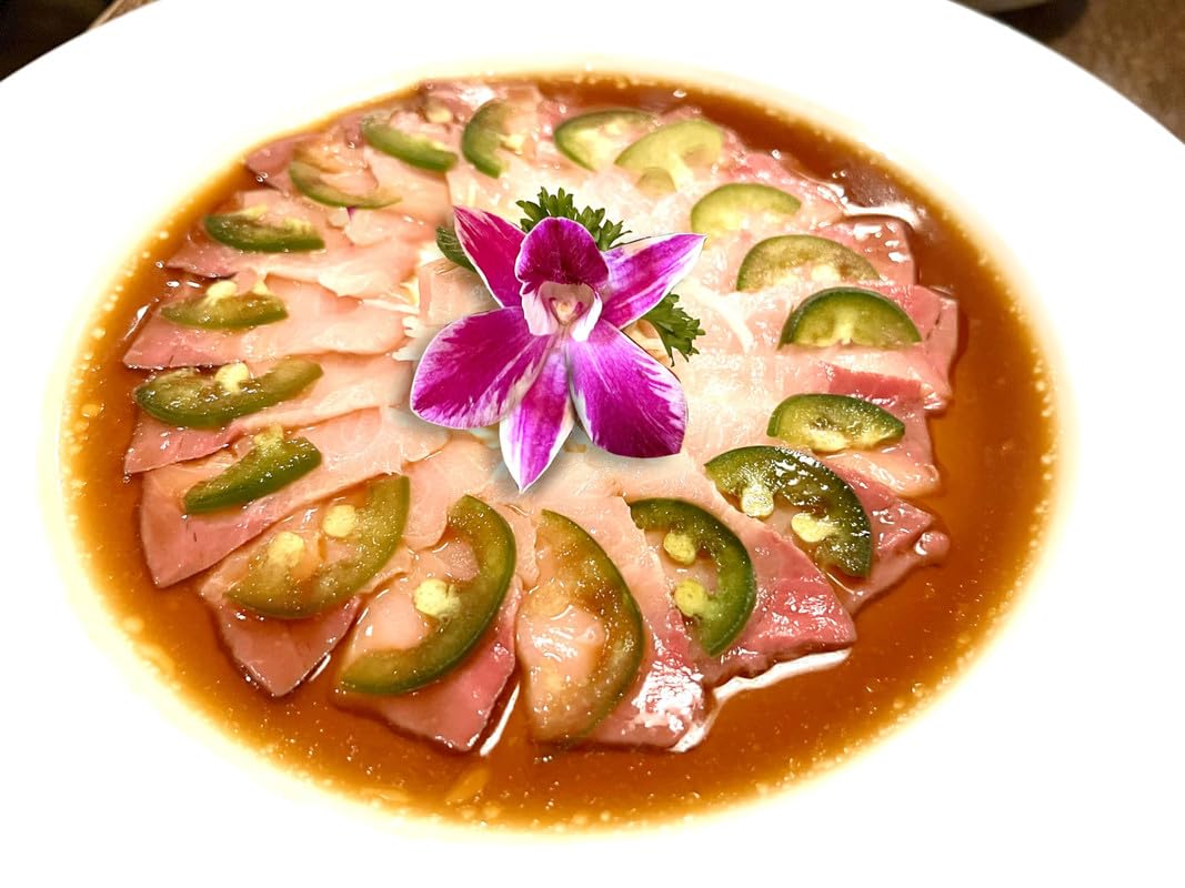 Miami Fresh Orchid Flower OrchidClub USA Sunne Tropical Loose Bloom Head DIY Lei food drink decoration PURPLE (50 QUEEN BUTTERFLY)