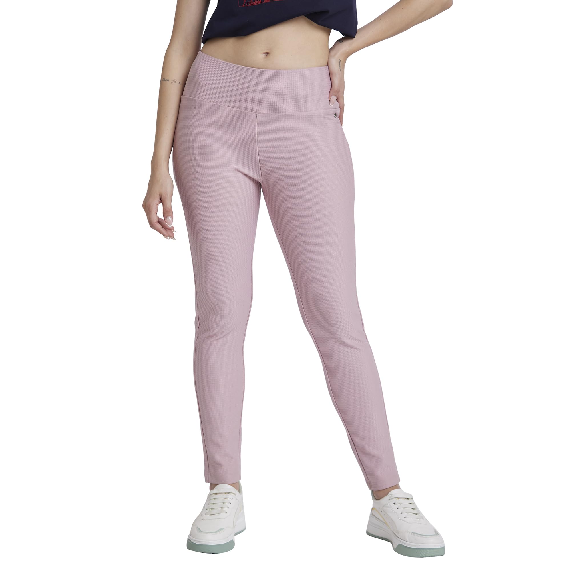 Women Knit Track Pants-image-49