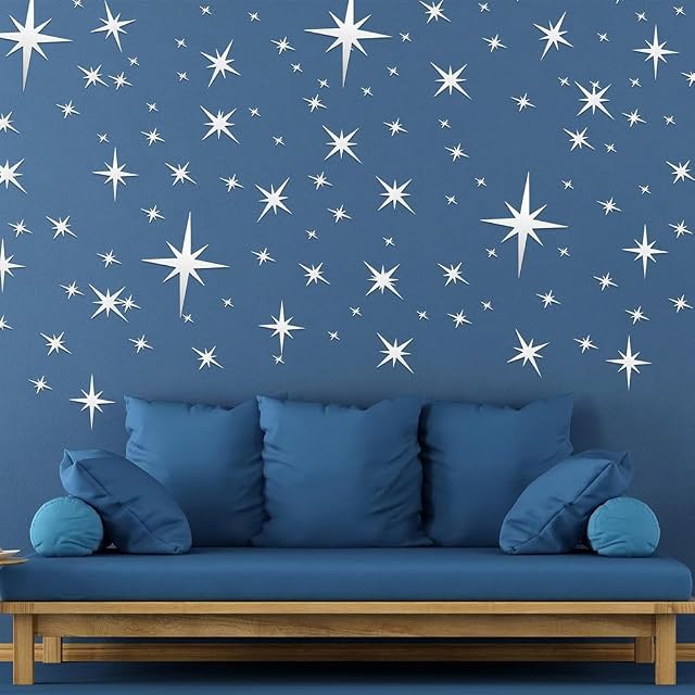 82 Pieces self-Adhesive Diamond Mirror Wall Stickers,3D Removable Acrylic Mirror,DIY Art,Waterproof Tiles, Furniture Stickers,Interior Wall Decoration,for Living Room,Bedroom,Decor(Silver)