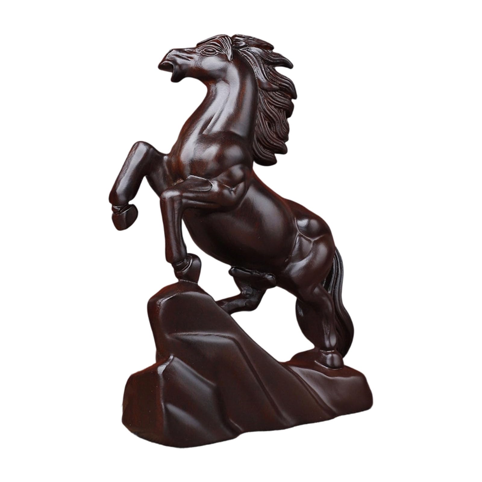 Kaeltsyn Lucky Wealth Horse Statues Sculptures Animal Statue Collectibles Figurines Feng Shui Ornament Home Decorations Gift Animal Statue Sculpture
