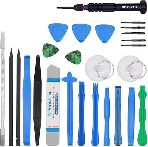 Miniatura 2 de 22 en 1 Destornillador Apertura Ventosa Alicates Spudger Kit de herramientas de reparación de teléfonos móviles para iPhone 14 13 12 11 XS MAX