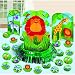 Amscan Wild Jungle Animals Themed Party 3D Lion Table Decorating Kit (27 Piece), Multicolor, 12 3/5"