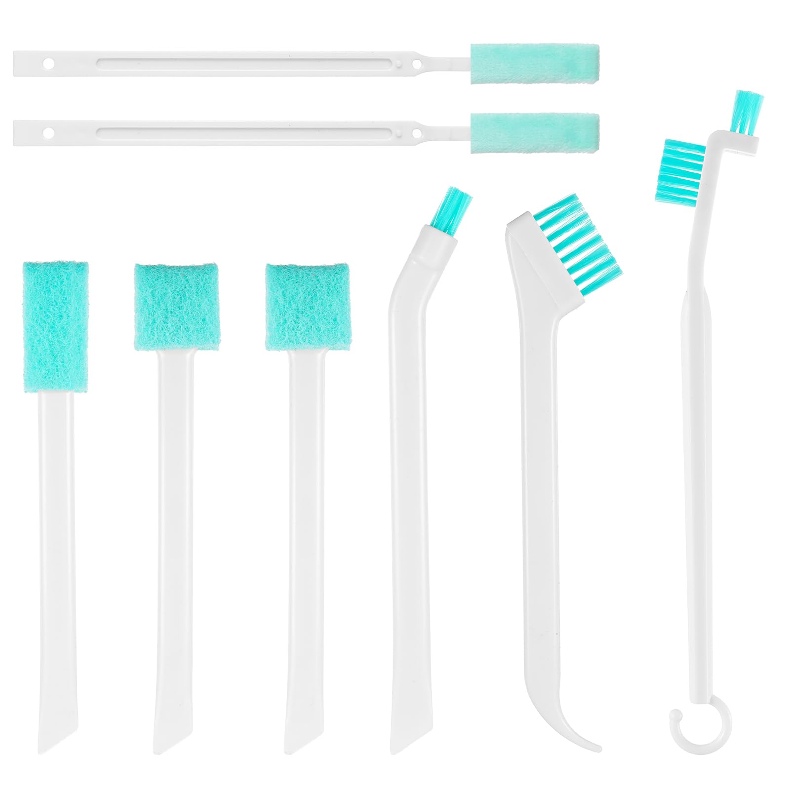 Lot De 8 Petites Brosses Nettoyage Angles – Poils Durs Multifonctions, Idéales Coins, Carrelage, Vaisselle & Fentes