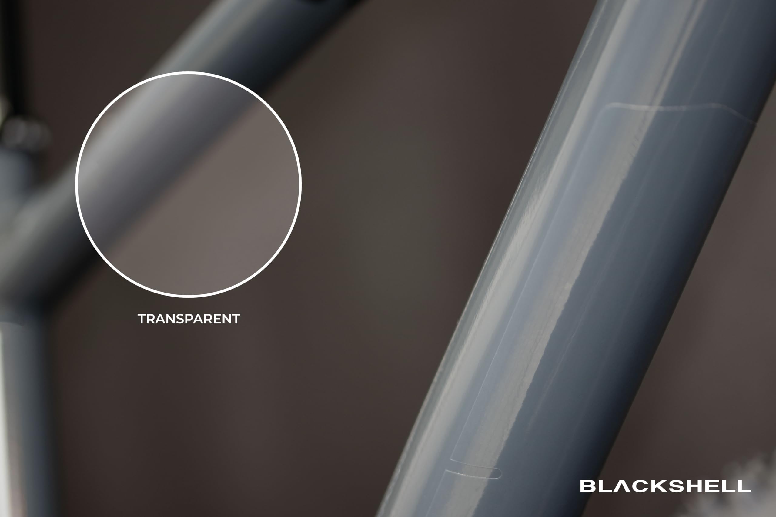Blackshell® Fahrrad Schutzfolie - starker Rahmenschutz für z.B. Trekkingrad, MTB, Rennrad oder E-Bike - 24-teiliges Steinschlagschutz-Set