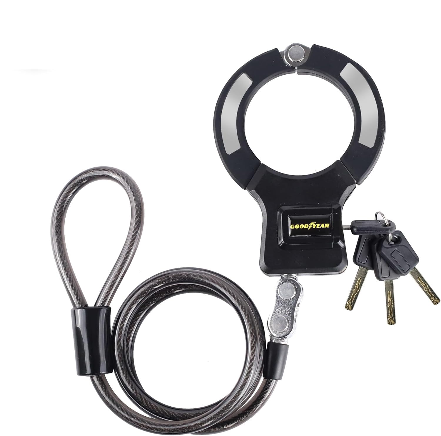 Goodyear Heavy Duty Handcuff Bike Lock Black