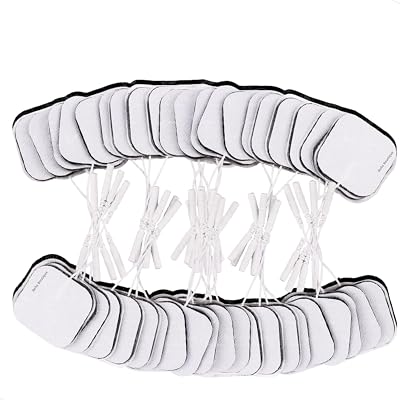 Adesivo Eletrodo 5x5cm com 10 Unidades para TENS FES Fisioterapia e Massagem Muscular