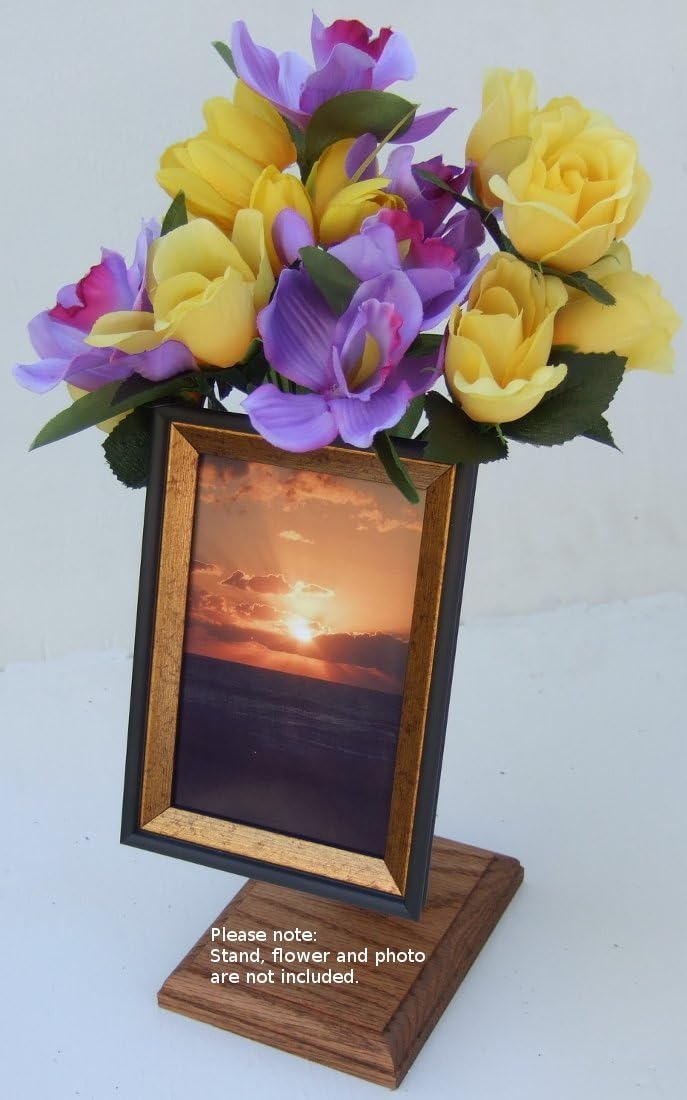 Onvase Image Display Black/Gold Frame