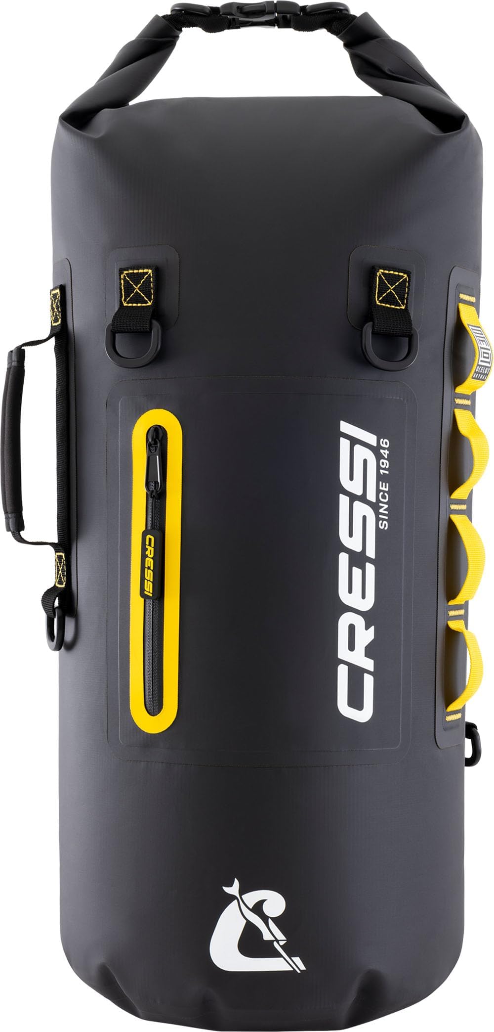CRESSI dal 1946 - Ocelot Dry Bag - Borsa Stagna Impermeabile Unisex da Mare, Barca e Attività Acquatiche, Disponibile Piccola, Media e Grande